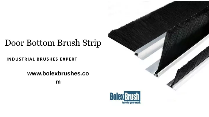 door bottom brush strip