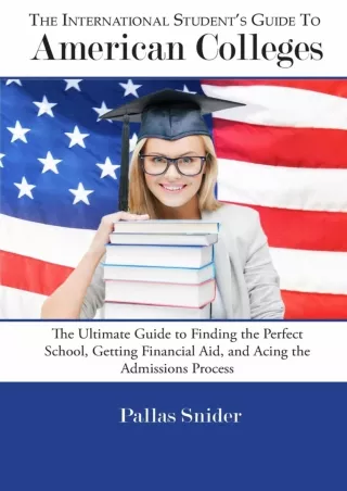 EPUB The International Student s Guide to American Colleges The Ultimate