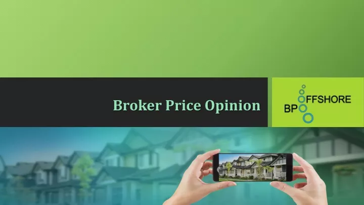 broker price opinion