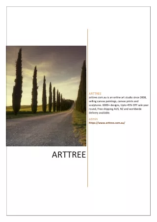 arttree arttree com au is an online art studio