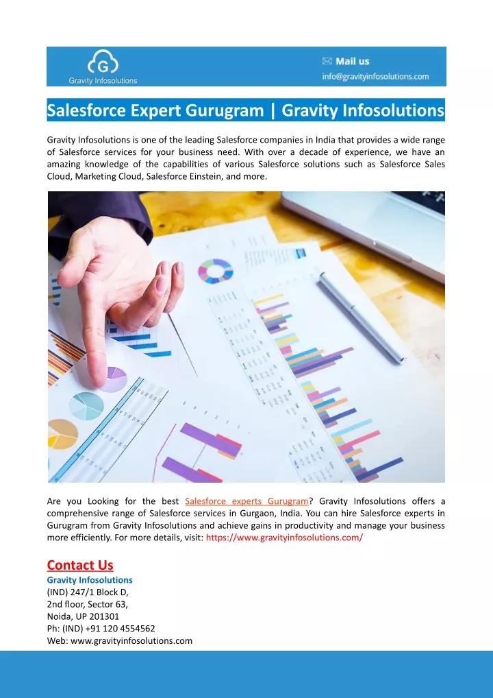 salesforce expert gurugram gravity infosolutions