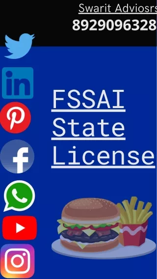 FSSAI State License