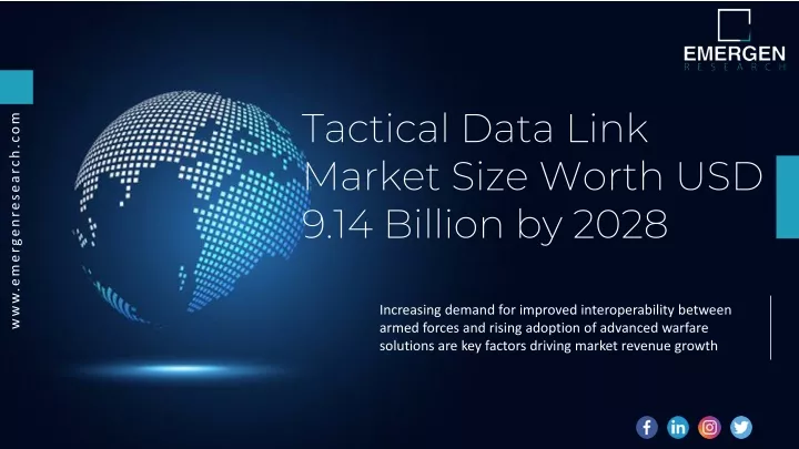 tactical data link market size worth