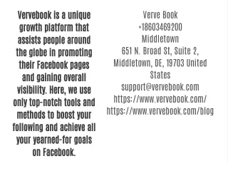 Verve Book