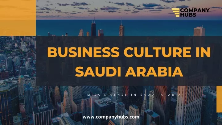 business culture in saudi arabia