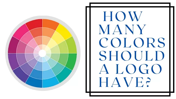 how many colors should a logo have
