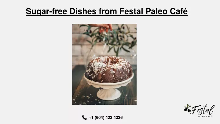 sugar free dishes from festal paleo caf