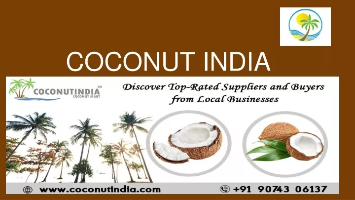 coconut india