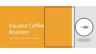 Best Decaf Coffee Beans Canada