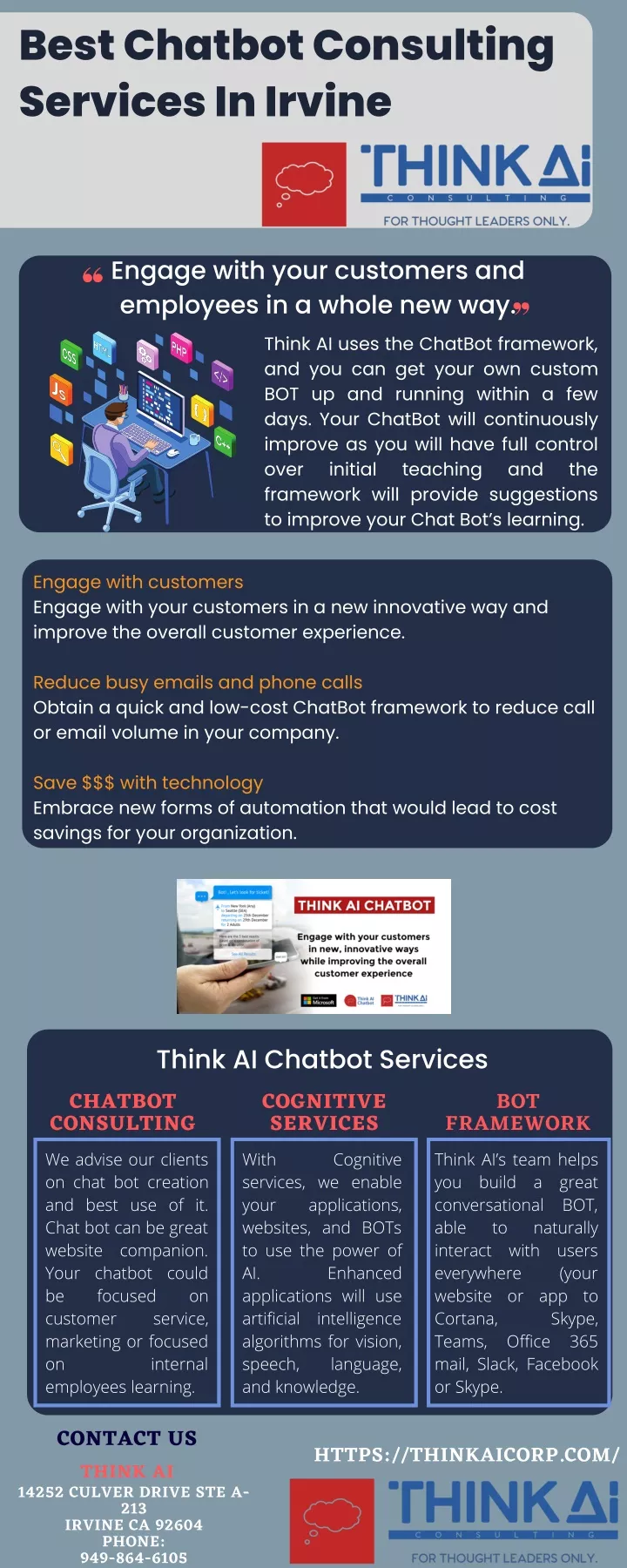 best chatbot consulting services in irvine