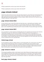one day yoga retreat ireland - slide 1