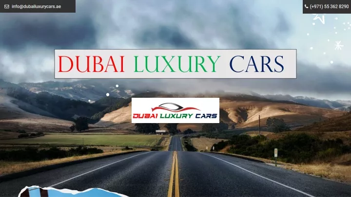 dubai luxury cars