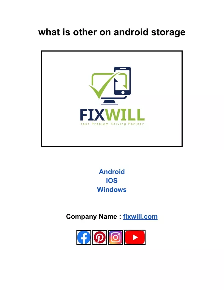 what is other on android storage