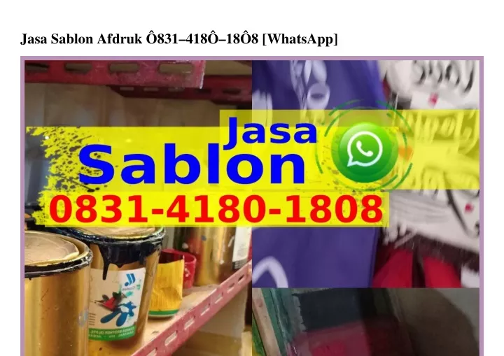 jasa sablon afdruk 831 418 18 8 whatsapp