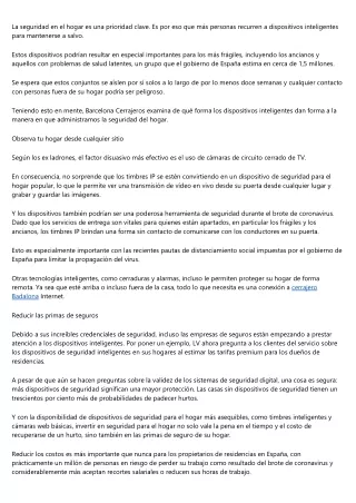 Cómo los servicios de Barcelona Cerrajeros asisten a los dueños de viviendas