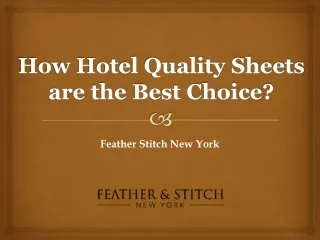 feather stitch new york