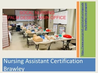 CNA Jobs Near Me Brawley