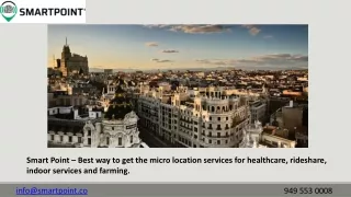SmartPoint- Best Provider Of Real Time Location For Healthcare