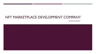 nft marketplace development company