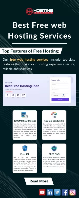 best free web hosting services