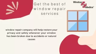 Get the best of window repair services-converted