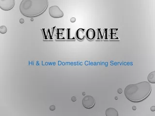 welcome