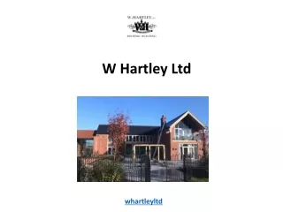 W Hartley Ltd