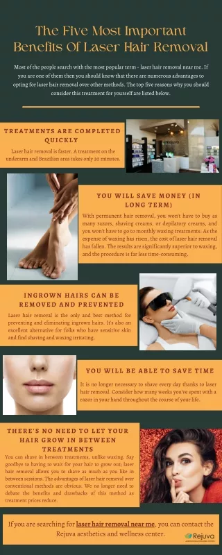 The Five Most Important Benefits Of Laser Hair Removal