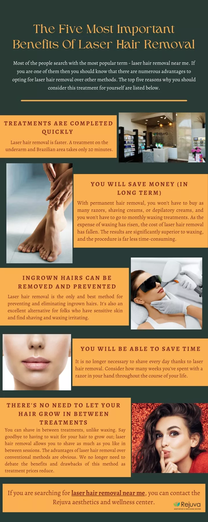 Ppt The Five Most Important Benefits Of Laser Hair Removal Powerpoint