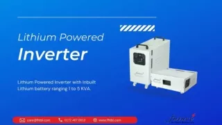 Lithium Powered Inverter