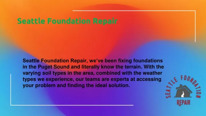 seattle foundation repair