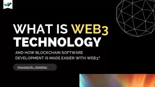What is Web3 technology?