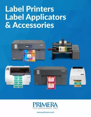Custom Product Label Printers and Labeler Machines by Primera