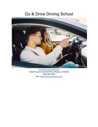 go drive driving school