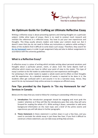 an optimum guide for crafting an ultimate