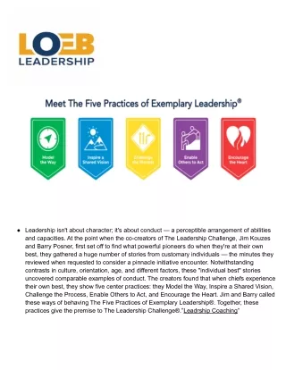 Meet the Five Practice of Exemplary Leadership -  loebleadership
