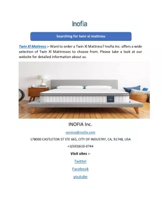 Searching for twin xl mattress