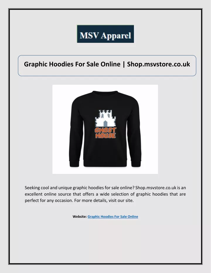 graphic hoodies for sale online shop msvstore