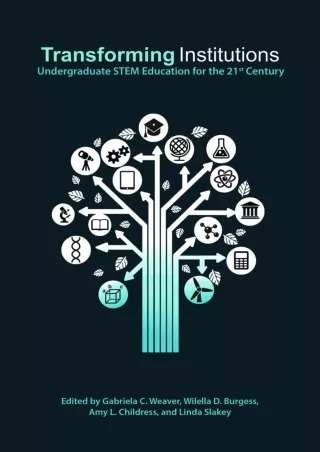 READ Transforming Institutions Undergraduate Stem Education for the 21st