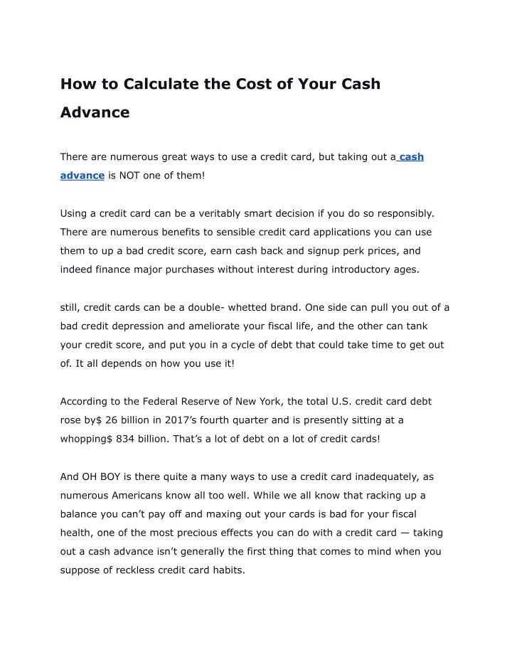 intuit cash advance