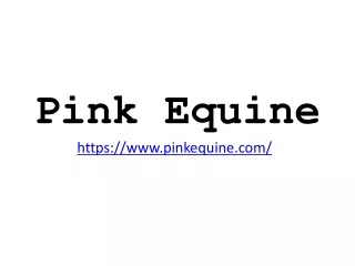 Pink Equine