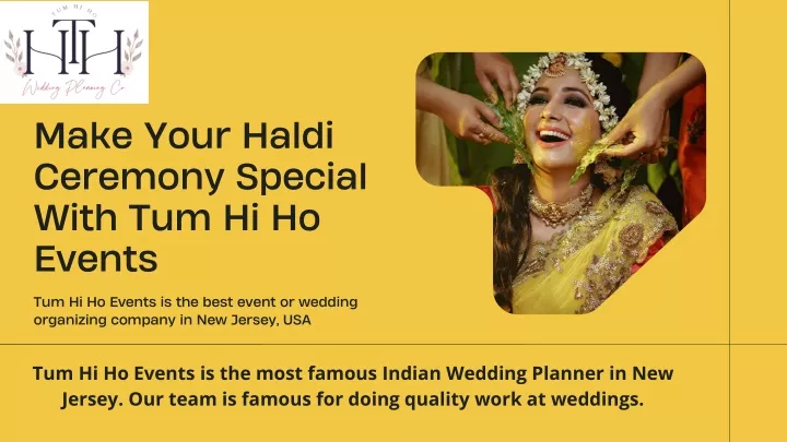 make your haldi ceremony special with