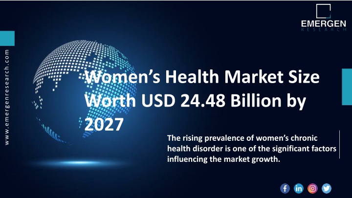 women s health market size worth