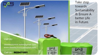 Importance of Lithium Ion Battery for street lights