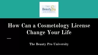 How Can a Cosmetology License Change Your Life