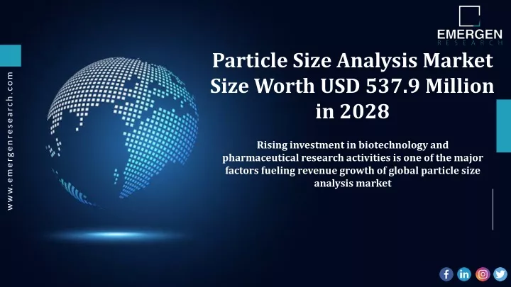 particle size analysis market size worth