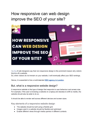how responsive can web design improve