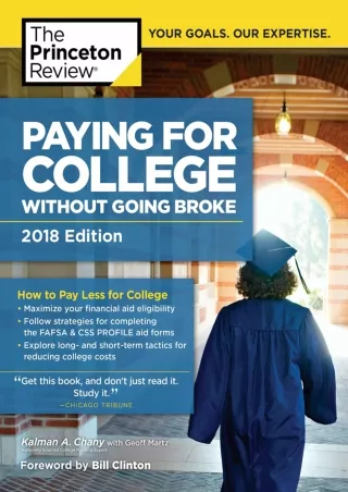 EPUB Paying for College Without Going Broke 2018 Edition How to Pay Less for