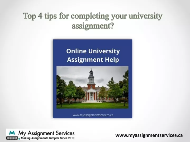 www myassignmentservices ca