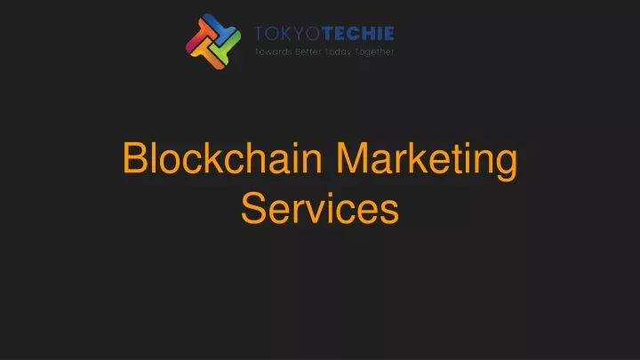 blockchain marketing services